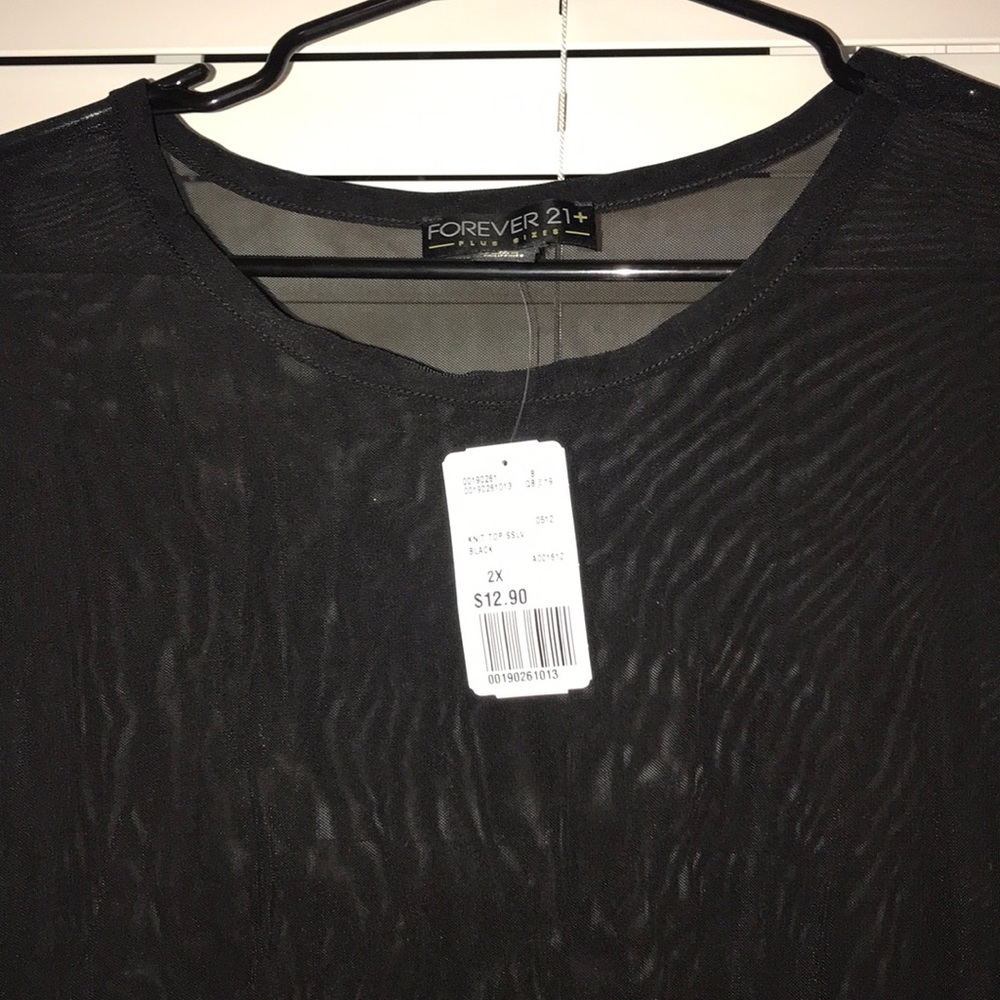 Mesh shirt short sleeve